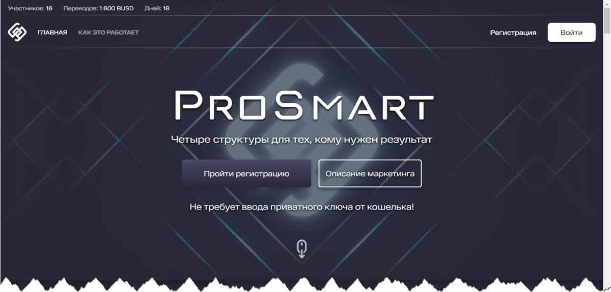 ProSmart заработок prosmart.network – развод, лохотрон, мошенничество, обман, отзывы